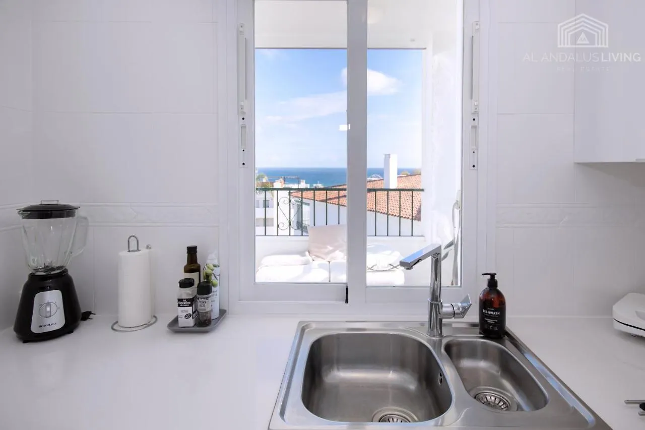 Scandinavian Style Apartment With Amazing Sea Views And South West Facing Sunny Terrace In Miraflores Walking Distance To The Beach! Málaga
