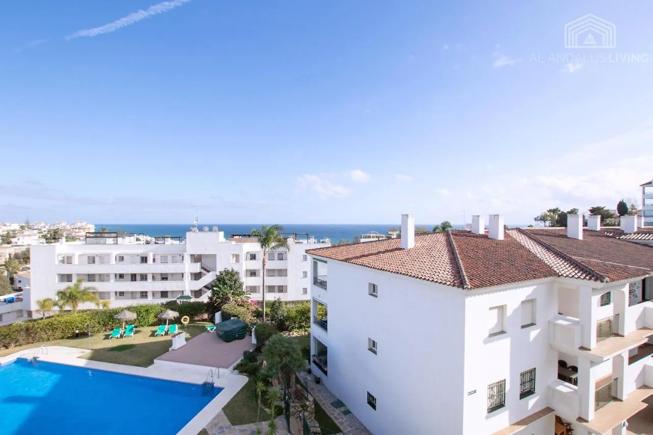 Scandinavian Style Apartment With Amazing Sea Views And South West Facing Sunny Terrace In Miraflores Walking Distance To The Beach! Málaga Spanyolország