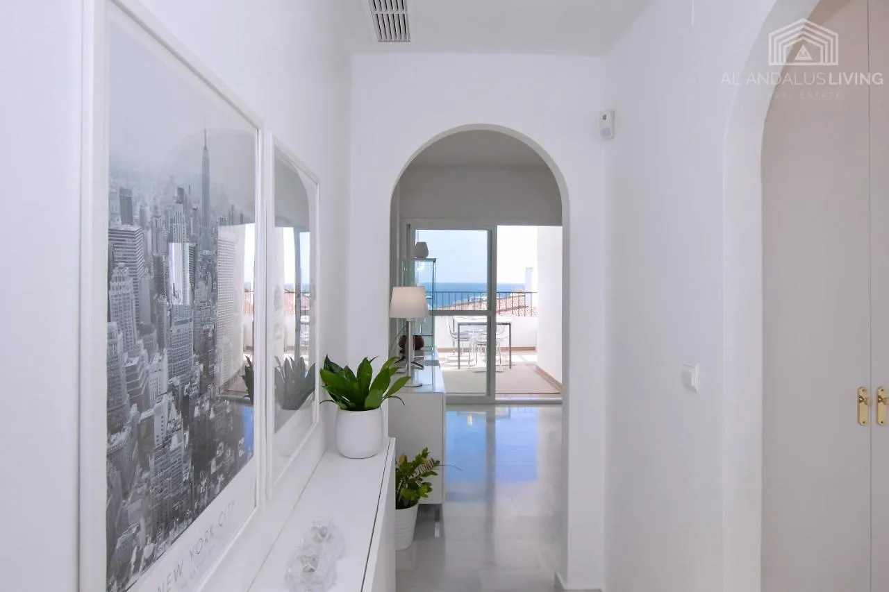 Scandinavian Style Apartment With Amazing Sea Views And South West Facing Sunny Terrace In Miraflores Walking Distance To The Beach! Málaga